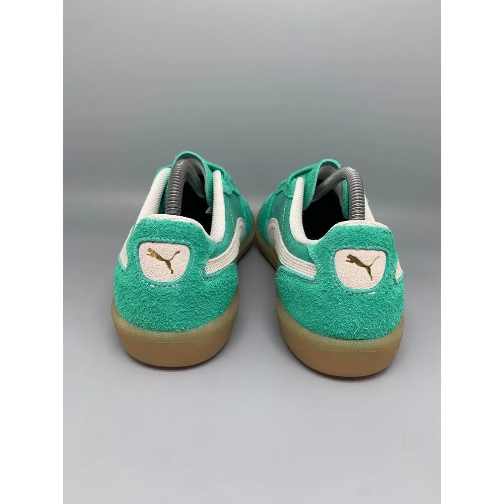 Puma Palermo Electric Peppermint White Gum Shoes 396841-05 Men's Sz 8